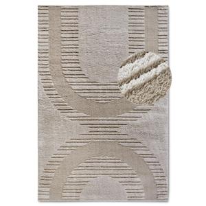 Tapis en relief à poils longs mocca - ELLE Decoration 160x2…