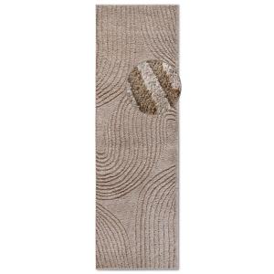 Tapis en relief à poils longs mocca - ELLE Decoration 80x12…