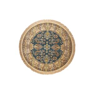 Tapis en tissu beige 200x200 cm