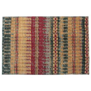 Tapis en tissu multicolore 200x140cm