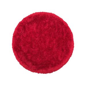 Tapis en tissu rouge 140x140cm