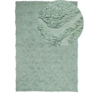 Tapis en tissu vert 230x160cm