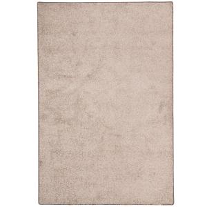 Tapis en velours à poils longs taupe 160x240 cm