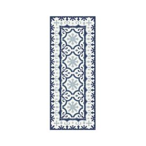 Tapis en vinyle Avenir Blue bleu 80x200