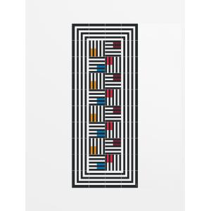 Tapis en vinyle Casanova multicouleur 80x200