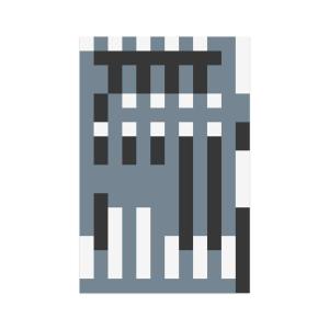 Tapis en vinyle Dessau gris 120x180