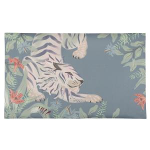 Tapis en vinyle motif imprimé exotique animalier multicolor…