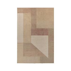 Tapis en viscose beige  en 300x200x1 cm