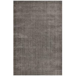 Tapis en viscose rayé tissé à la main - anthracite 70x140 c…