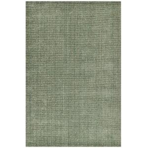 Tapis en viscose rayé tissé à la main - vert 120x180 cm