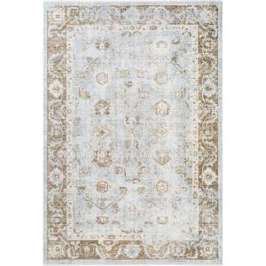 Tapis en viscose taupe 120x170