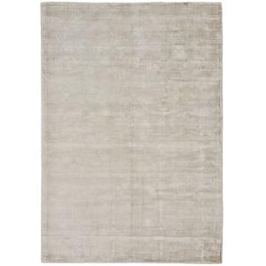 Tapis en viscose tissé main en style vintage crème 70x140 c…