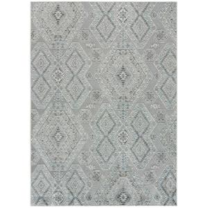 Tapis en viscose vintage bleu  160x230 cm