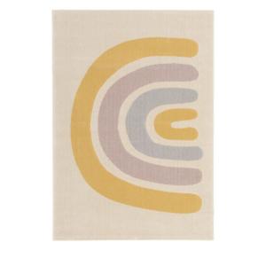 Tapis enfant à motif arc-en-ciel - 160x230cm Multicolore Po…