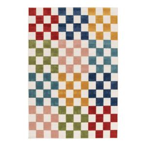 Tapis enfant intérieur extérieur MULTI CARREAUX