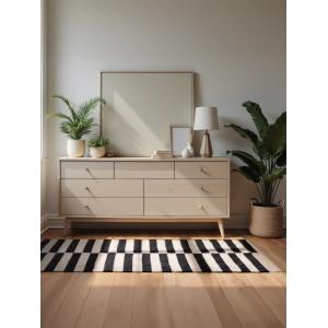 Tapis entrée en Laine tissé à la main 80x150cm