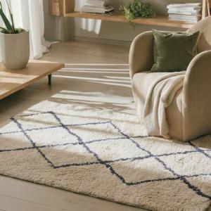 Tapis épais antidérapant 1550 g/m²  naturel 70x150 cm