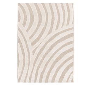 Tapis ethnique - 120x170cm Beige Polypropylène