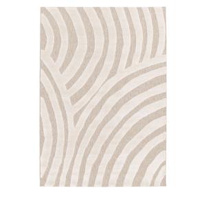 Tapis ethnique - 200x290cm Beige Polypropylène