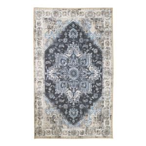 Tapis ethnique 200x300cm bleu