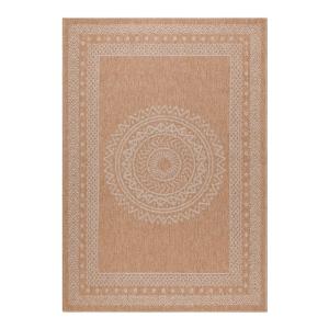 Tapis ethnique naturel en polypropylène beige 120x170