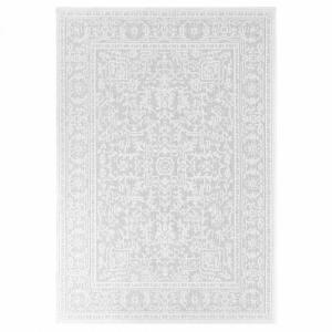 Tapis exterieur 120 x 170 cm motif oriental kilim, blanc, r…