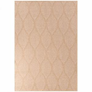 Tapis exterieur 120 x 170 cm nature floral, beige, kilim ex…