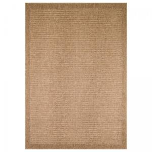 Tapis extérieur 120x160 tissé kilim beige JUTE ART