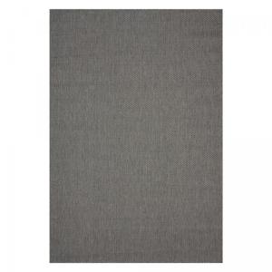 Tapis extérieur 120x170 tissé kilim anthracite GEGIA