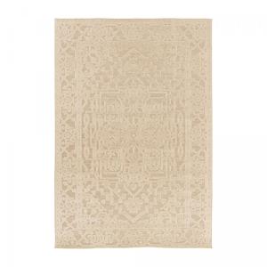 Tapis extérieur 120x170 tissé kilim crème LUMIERE 5