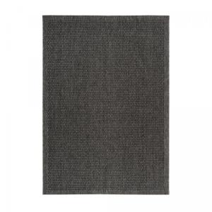 Tapis extérieur 120x170 tissé kilim gris LYN45 SUNSAU 7