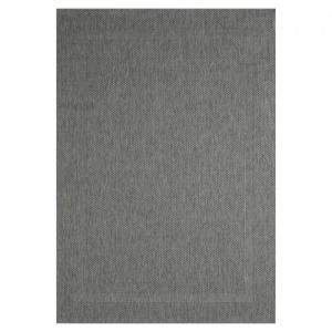 Tapis extérieur 120x170 tissé kilim gris SQUAREXT
