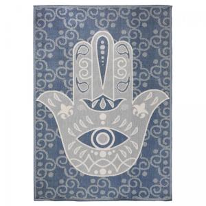 Tapis exterieur 160x230 Bleu, beige