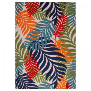 Tapis exterieur 60x110 bleu, rouge, orange, vert