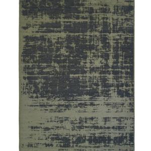 Tapis extérieur intérieur abstrait moderne vert kaki 160x23…