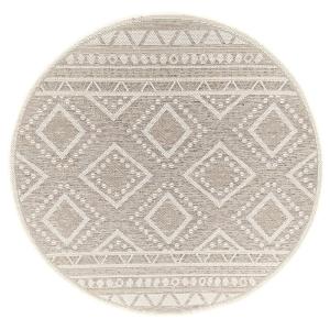 Tapis extérieur intérieur cuisine plat terrazzo, beige, 160…