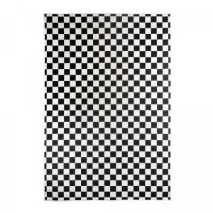 Tapis exterieur pour terrasse, tapis reversible noir et bla…