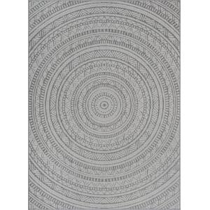 Tapis extérieur style bohème, anthracite, 140 x 200 cm