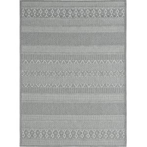 Tapis extérieur terrasse cuisine intempéries, gris, 200 x 2…