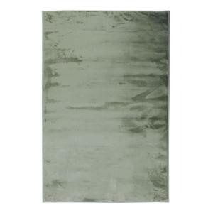 Tapis extra-doux eff velours vert clair 60x90
