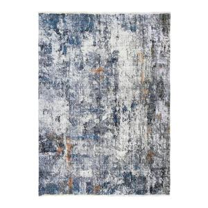 Tapis extra-doux motif abstrait gris clair 120x170