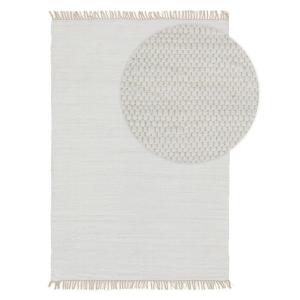 Tapis fabriqué à partir de matériaux recyclés blanc 200x300…