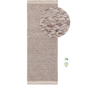 Tapis fabriqué à partir de matériaux recyclés crème/taupe 7…