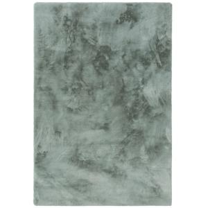 Tapis fausse fourrure menthe 230x340