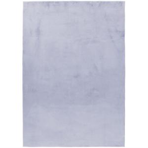 Tapis fausse Fourrure toucher doux Argent 120x170cm