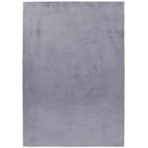 Tapis fausse Fourrure toucher doux Gris 120x170cm