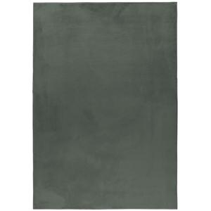 Tapis fausse Fourrure toucher doux Vert 120x170cm
