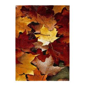 Tapis floral multicolore 120x170 cm