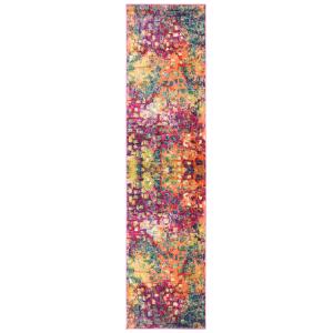 Tapis Fuchsia/Or 66 X 183 cm