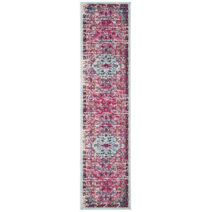 Tapis Fuchsia/Sarcelle 61 X 244 cm